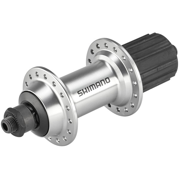 Shimano EFHRS400CYAS Free Hub (ROAD Rim Brake) FH-RS400-S 28H OLD: 5.1 inches (130 mm), Silver