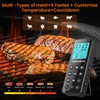 Wireless Meat Thermometer, 300FT Wireless Meat Thermometer Digital with Alarm