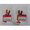 2 x Authentique Honda HRC (Honda Course Corporation) AUTOCOLLANTS /