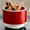 Electric Cooking Pot Quick Heating Mini Electric Cooker with Foldable