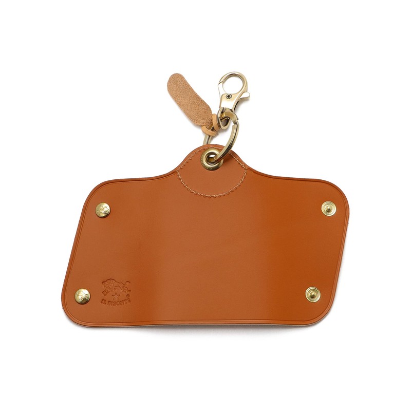 IL BISONTE Key Case, Leather, Genuine Cowhide, Women's, Men's, Unisex,