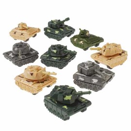 U.S. Toy 1081 Pull Back Tanks