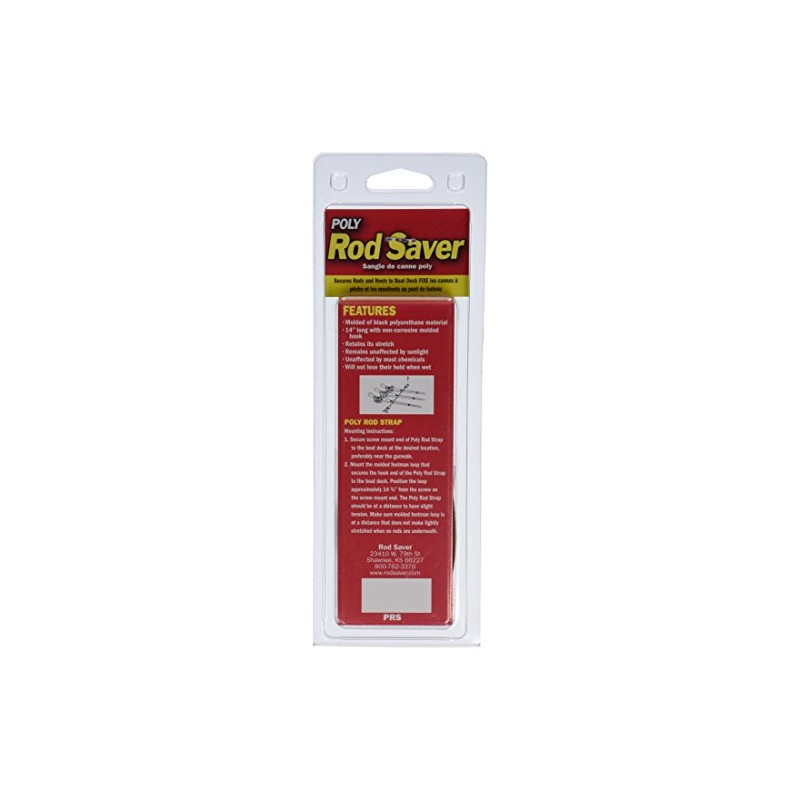 Rod Saver PRS Marine Poly Rod Strap , Black