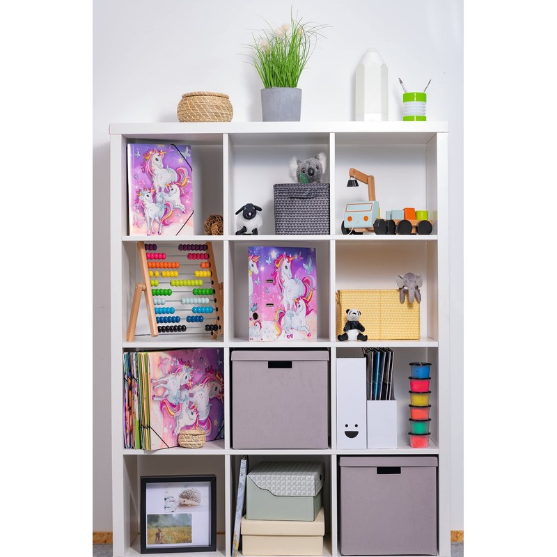 HERMA Lever Arch File Kindergarten Animals with Unicorn Motif, A4,