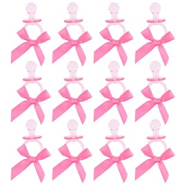 jojofuny 20 Piezas De Chupetes De AcríLico Para Baby Shower - Mini Chupetes Rosa Y Azul, DecoracióN De Fiesta Y Para Invitados