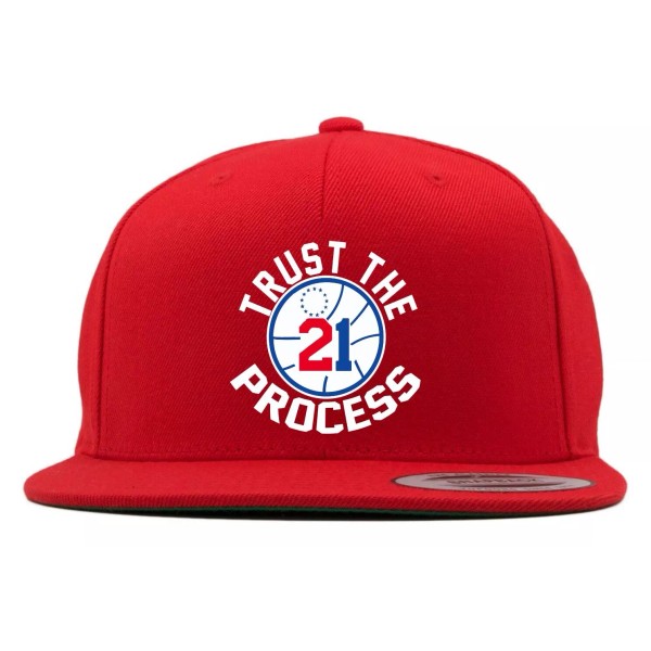 Shedd Shirts Red Joel Embiid Philadelphia 76ers Trust The Process