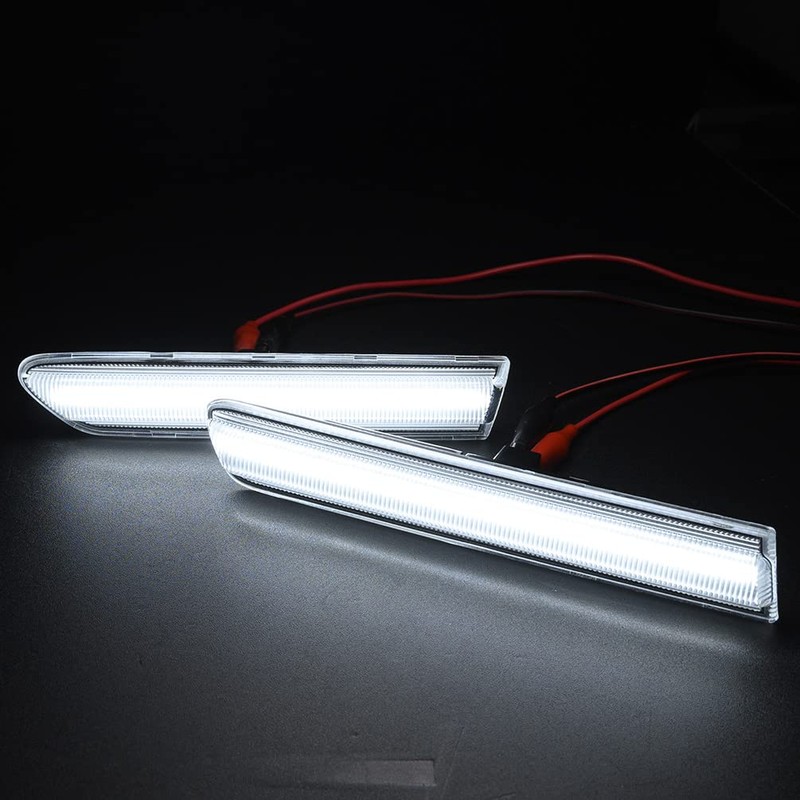 NJSBYL Front Rear LED Side Marker Lights for 2004 2005
