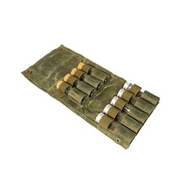 Green Spice Case, Canvas Spice Holder Set with Jars, Seasoning Kit, Travel Spice Pouch, Cooking, Kitchen Organization