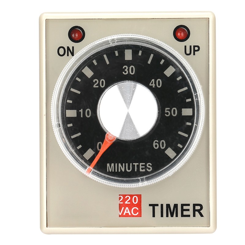 220VAC 60 Minutes Power On Delay Timer Time Relay AH3-3(60M)