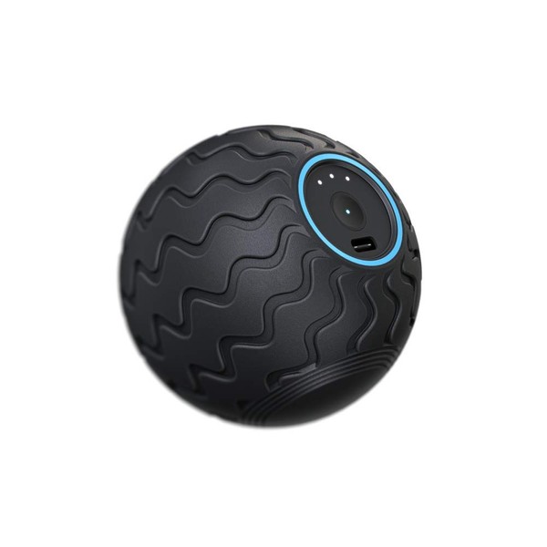 Wave Series Wave Solo - Handheld Bluetooth Enabled Massage Device for Athletes - Ultra-Portable Vibration Therapy Ball with QuietRoll Technology & 3 Customizable Vibration Frequencies in Therabody App