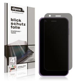 dipos I Blickschutzfolie kompatibel mit SOYES XS16 Mini Smartphone Display-Schutzfolie matt mit 4-Wege Sichtschutz-Effekt
