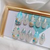 MunNail Shellfish Nail - Long Oval / MunNail 조개네일 -