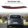 Rear Bumper Light Red Housing Bumper Indicator Reflector Replacement For