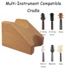 Guitar Neck Stand+Guitar Winder, Guitar Neck Stand, 3-in-1 Guitar String