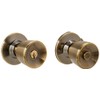 Yale MX80176 Pomo A 52PD Tul 3 Recamara, Niquel Satin