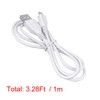 ABLEGRID 3.3ft White Micro USB Data Sync PC/Charging Cable Charger