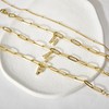 Candyfancy Dainty Gold Initial Bracelet Set - Layered Bracelets for
