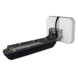 SEAWORTHY INNOVATIONS Stern Pad Jumbo White - Screwless Transducer/Acc. Mounting Kit (for Large 3D Scan Transducers) - Made in The USA with Genuine 3M VHB Adhesive