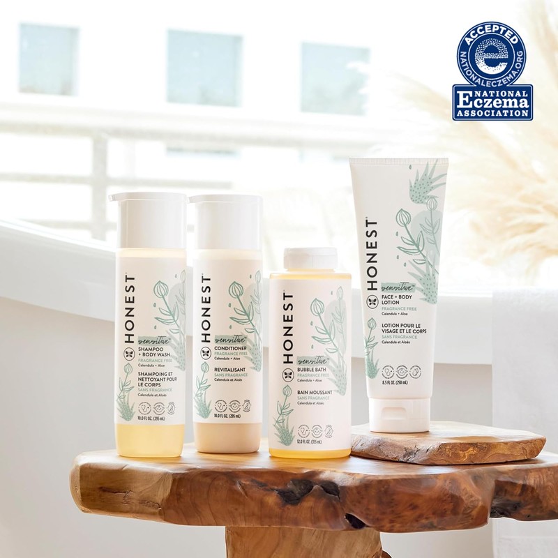 The Honest Company 2-in-1 Cleansing Shampoo + Body Wash for