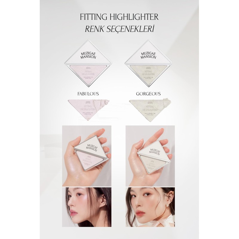 Iluminador Fiting Highlighter Gorgeous 5g Rosa