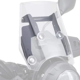 Daytona 16803 Motorcycle Screens, V-Strom 250 (17-22), With Bar Holder, Screen Offset Bracket, Ash Silver