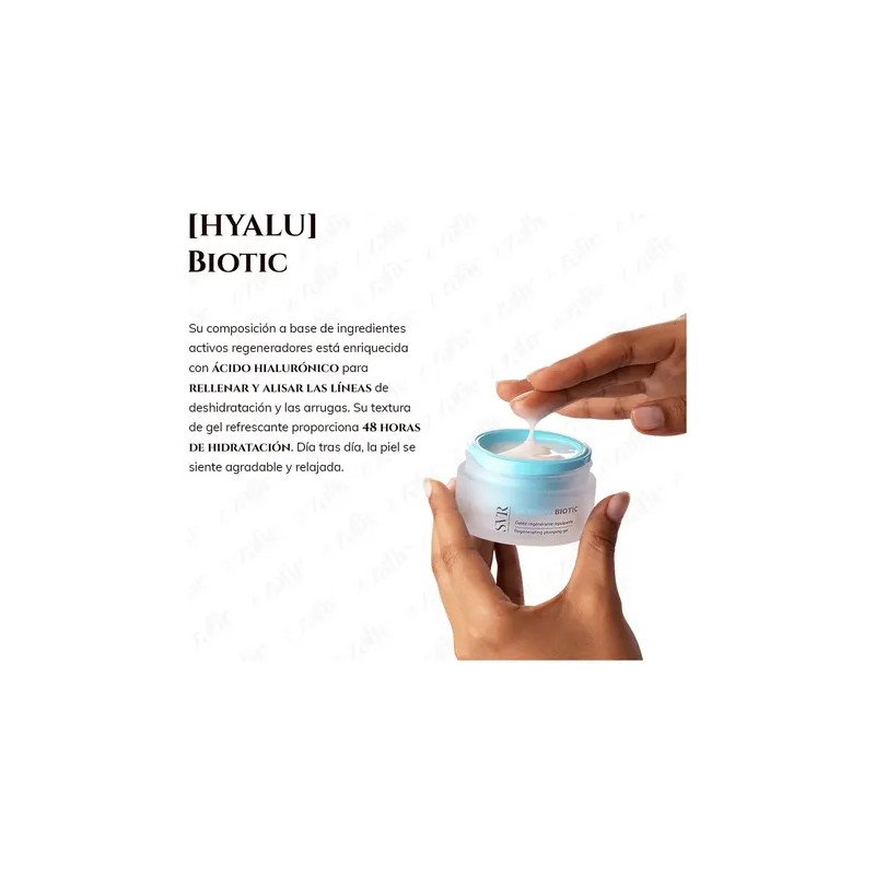 Crema Hidratante Svr Hyalu Biotic Gel Regenerador Rellenador