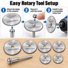 6Pcs HSS Circular Saw Blade Set – Rotary Tool Cutting