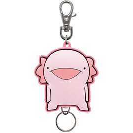 SK Japan KARARAKE Rubber Reel Key Chain Woopa 16971