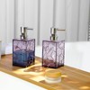 Hand Soap Dispenser, Clear Acrylic Plastic Liquid Pump Bottles Refillable