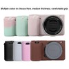 Pocoukate Case for Sony ZV-E10 Vlog Camera, Soft Silicone Protective