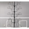 FixtureDisplays 6-Tier Hat Rotating Hat Display Standing Headwear Wig Cap