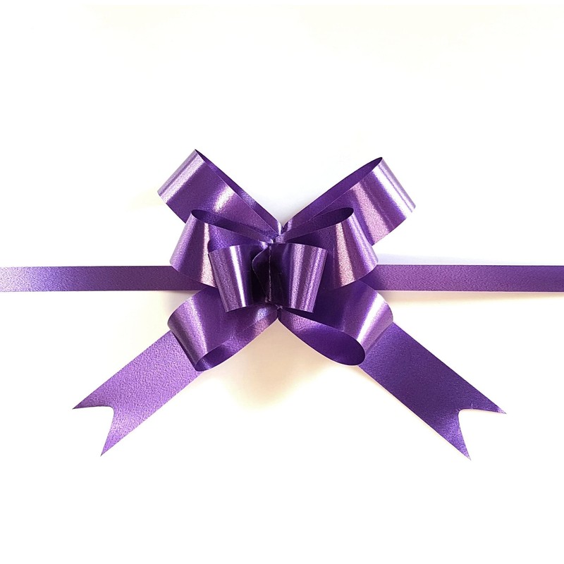 SHATCHI Large 50mm/5cm Ribbon Pull Bows for Party Wall, Gift