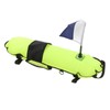 Diving Float Fluorescent Green Inflation Signal Buoy with Flag for