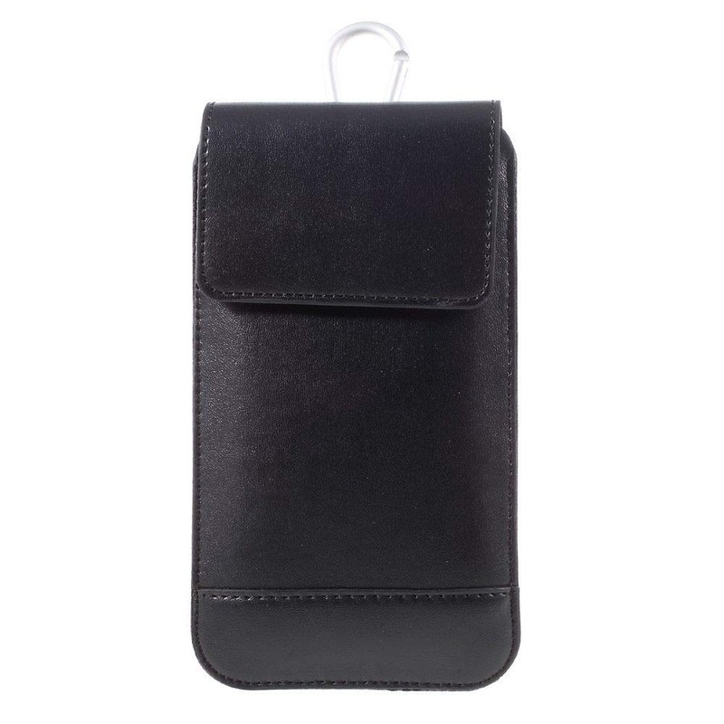 DFV mobile - Belt Case Cover Vertical Double Pocket for