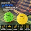 PIXA Velocity Pro 40 - Pickleball moldeado por inyección para