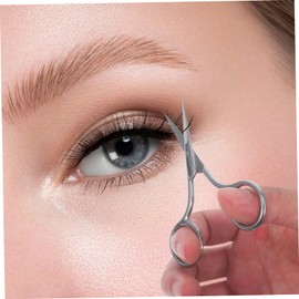 Healeved Compact Eyebrow Scissor Portable Beauty Tool for Men and Women Durable Grooming Scissor for Precise Eyebrow and Nose Hair Trimming at Home
