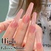 Double Rhythm Translucent Gel Polish Sheer Neutral Natural Light Milky