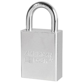 American Lock A5100 1-1/2" (38mm) Solid Steel Keyed Different Rekeyable Pin Tumbler Padlock