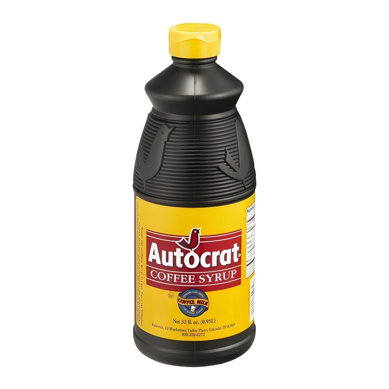 AUTOCRAT COFFEE SYRUP 32 OZ RHODE ISLAND FAMOUS NEW ENGLAND