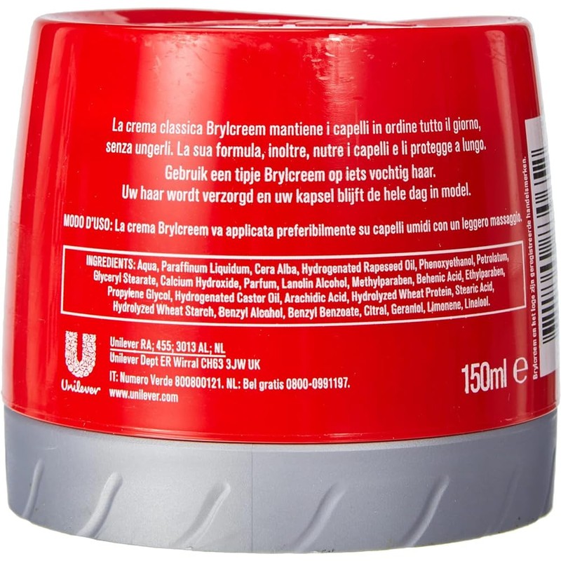 150ml Brylcreem ORIGINAL Fixative cream for hair
