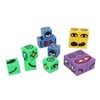 Expressions Matching Cube Face Changing Building Blocks Educational Interactive Toy