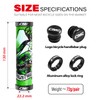 CHOOEE Mountain Bike Handlebar with Double Lock On Clamp，Bicycle grips