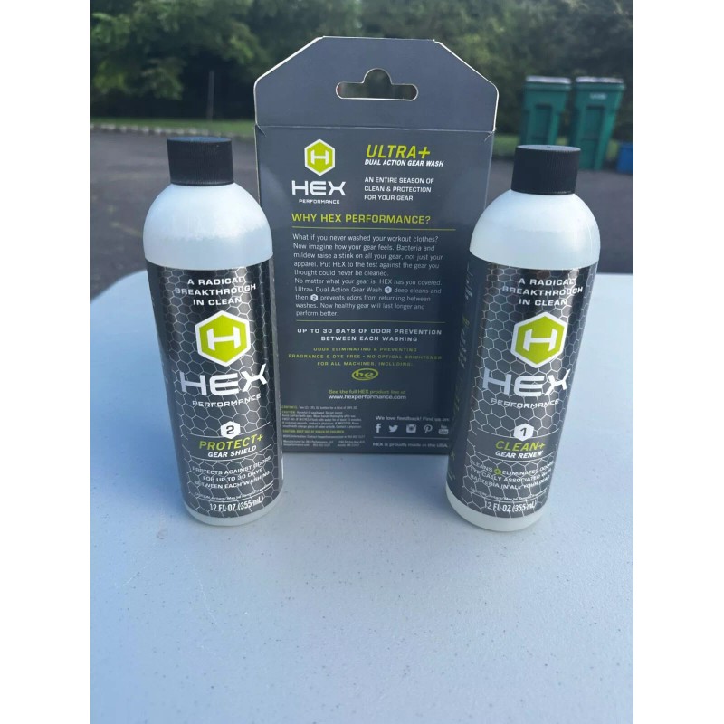 Hex Performance Ultra+ Dual Action Gear Wash - 2 Pack