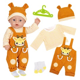 Vestiti per bambole 30-45 cm giraffa