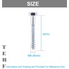 TERF® M6 X 80mm Coach Screws Hex Head M6 (6mm)