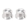 uxcell 2pcs 6.4mm Shaft Hole Potentiometer Volume Control Rotary Knobs