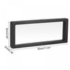 sourcing map Floating Thin Film Display Box, ABS Frame Case