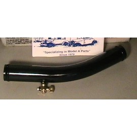 Unbranded 1928-1931 Model A Ford Radiator Outlet Pipe and Brass Petcock.