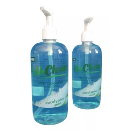 We Clean 2 - We Clean Deep Cleaning Hand Soap Eucalyptus Mint 500ml 16.9 oz. - 1 Liter!!!