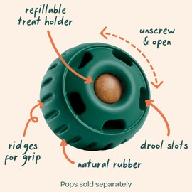 WOOF Pupsicle - Long-Lasting Interactive Dog Toy to Keep Your Pup Busy and Distracted - Safe for Dogs - Low-Mess Design - Dog Toys for Small Dogs 10-25 lbs